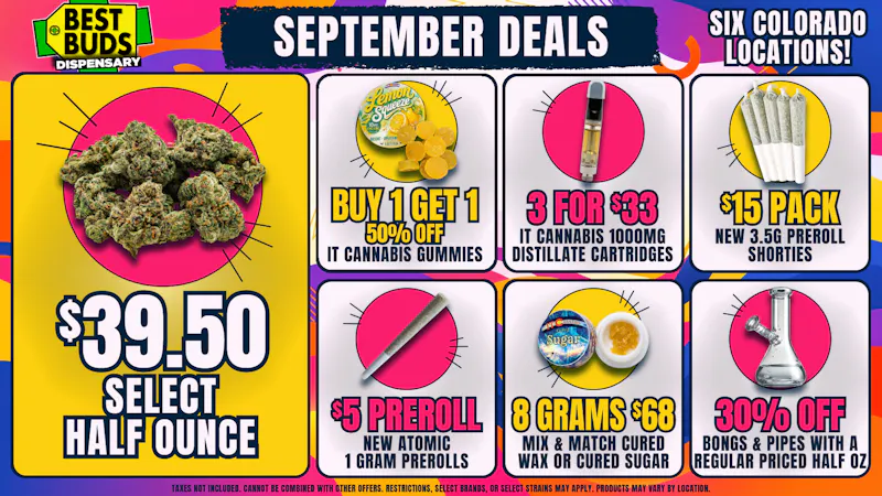 Higher Grade by Best Buds - Cherry Hills $39.50 Indoor Half OZ 🤑 3 for $33 1g Carts🔥