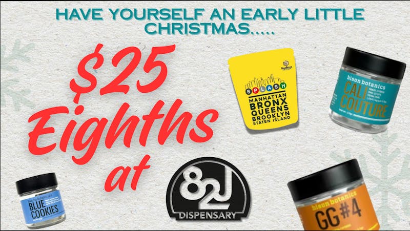 82-J Cannabis $25 Eighths at 82-J