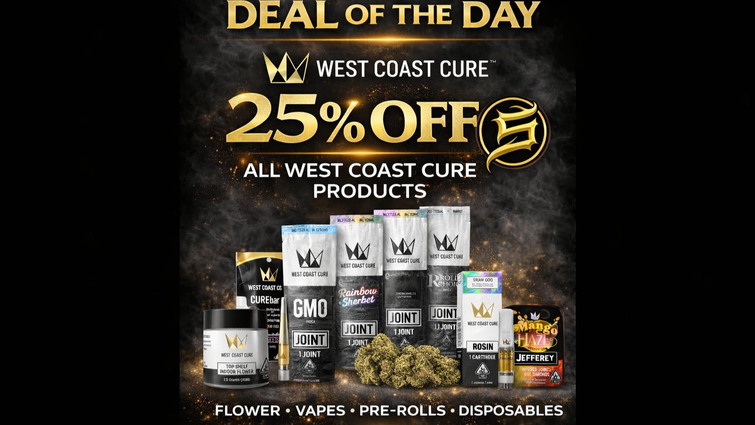 Status IE Delivery West Coast Cure