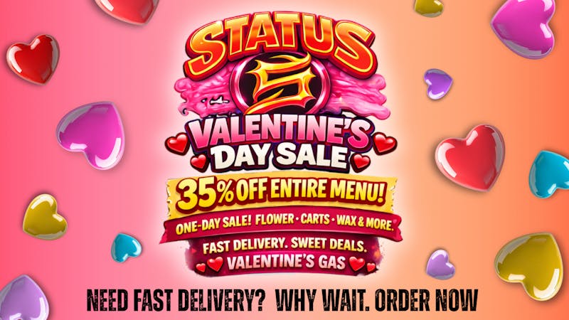 Status Delivery STOP SCROLLING: Valentines deals