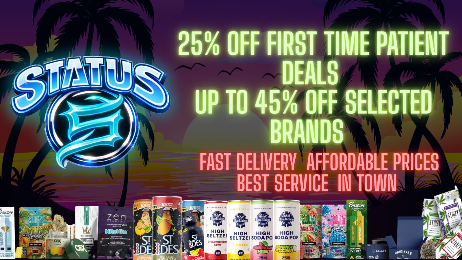 Status Delivery 🔥 25% OFF for First-Time Patients 💥