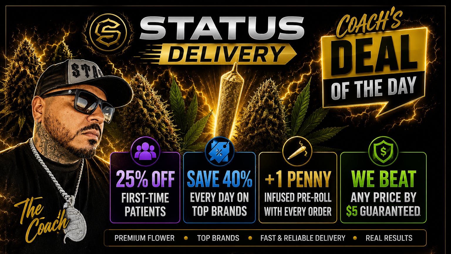 Status Delivery Big Time Status Deals