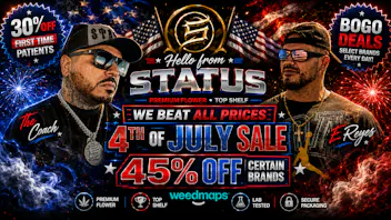 Status Delivery 4th Of July 25%
