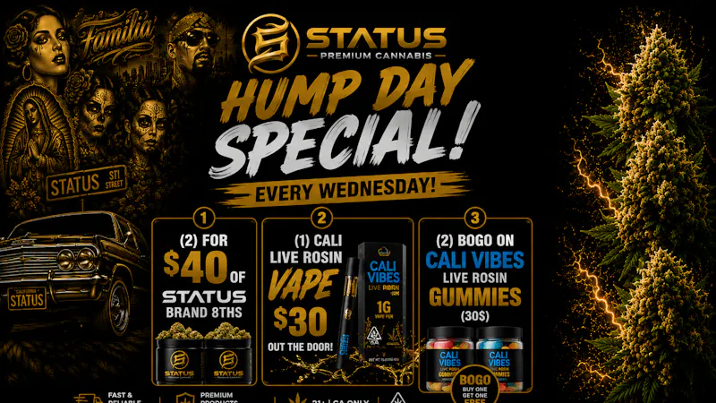 Status Delivery Hump Day Special