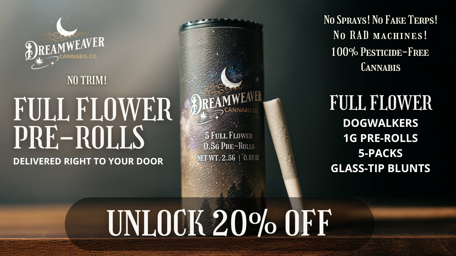 Dreamweaver - West Clean Weed | 20% Off Entire Order