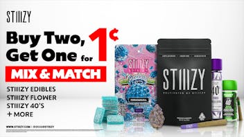 STIIIZY Pacoima (San Fernando) Buy 2, Get 1 for $0.01 OFF - Mix N Match