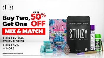 STIIIZY Santa Rosa B2G1 up to 50% off - Mix & Match