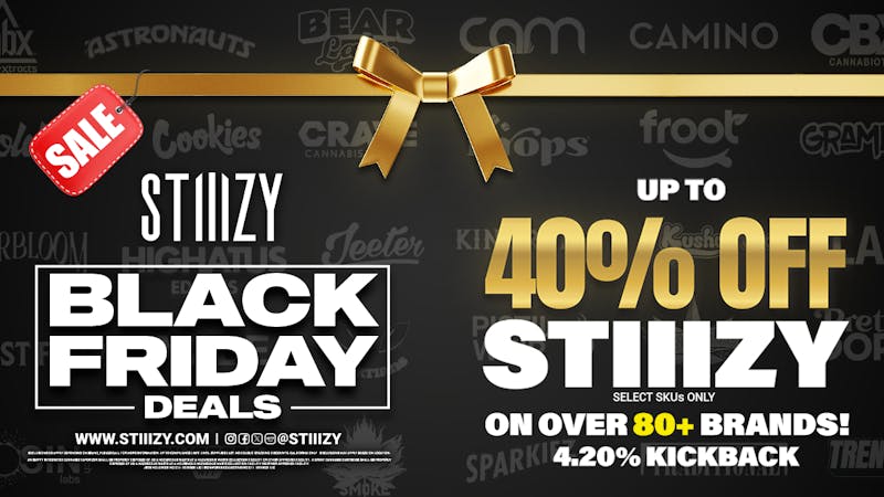 STIIIZY El Centro Up To 40% off Black Friday