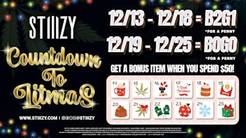 STIIIZY Indio LIIITMAS - B2G1 $0.01 /B1G1 $0.01