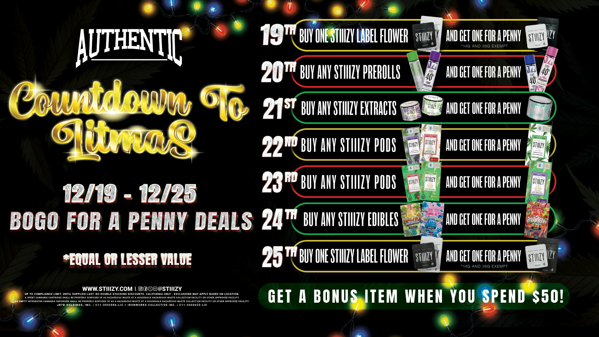 Authentic 415 LIIITMAS BOGO $0.01