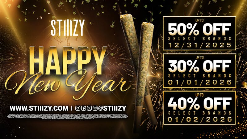 STIIIZY Costa Mesa New Year Up to 50% off