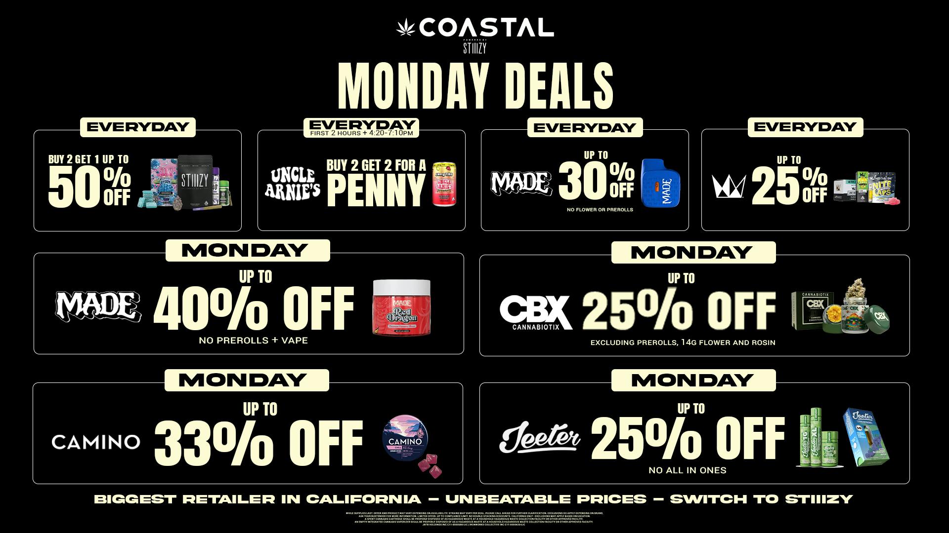 Coastal Concord 💨Up to 40% off 💨