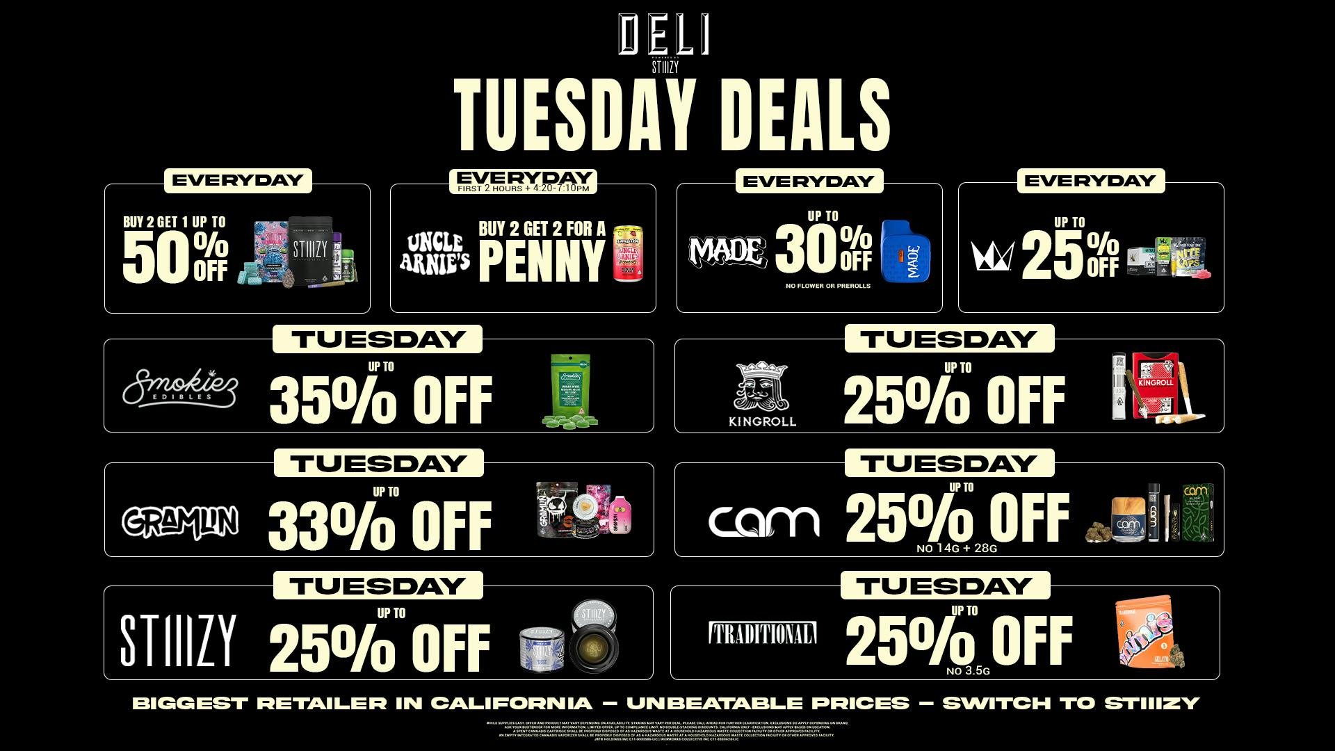 Deli by Caliva - Hanford 🌠Up to 35% off 🌠