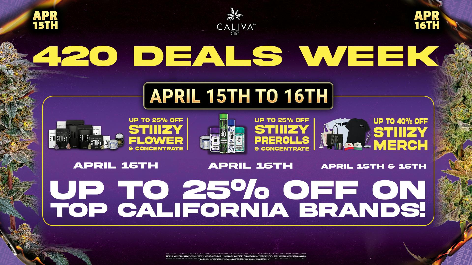 Caliva 🍁Up to 25% off 🍁