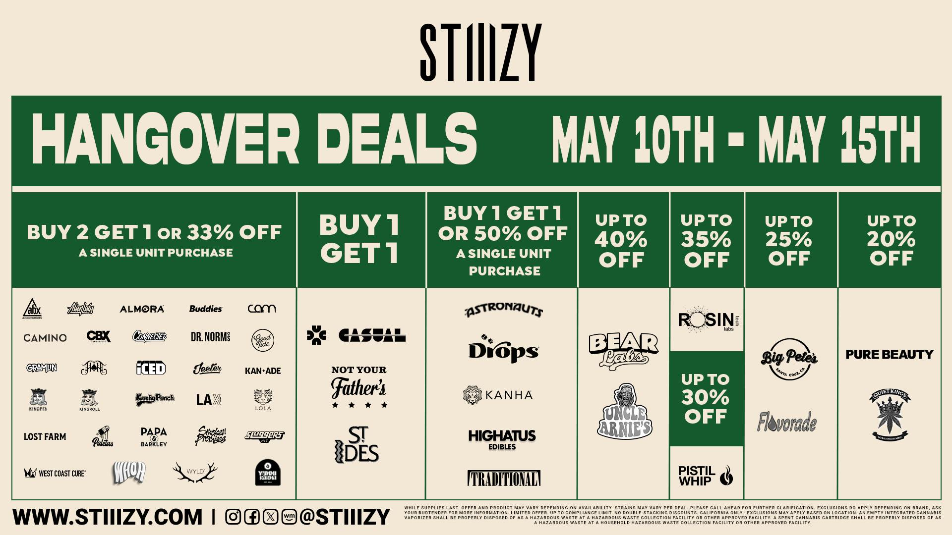 STIIIZY Lake Elsinore (NOW OPEN) 💙Up to 50% off 💙