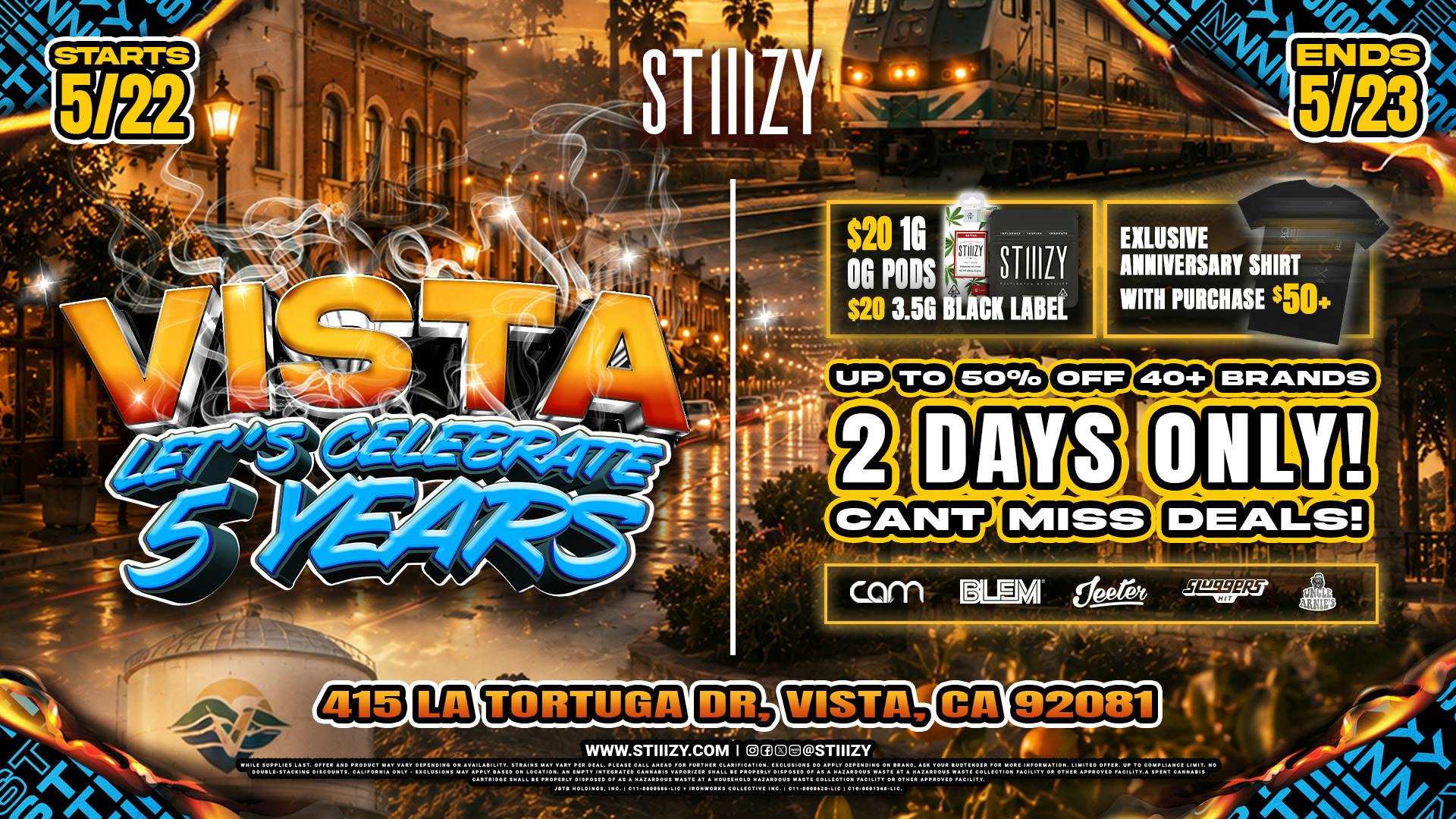 STIIIZY Vista 🤎Up to 20% off 🤎