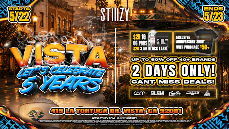 STIIIZY Vista 🤎Up to 20% off 🤎