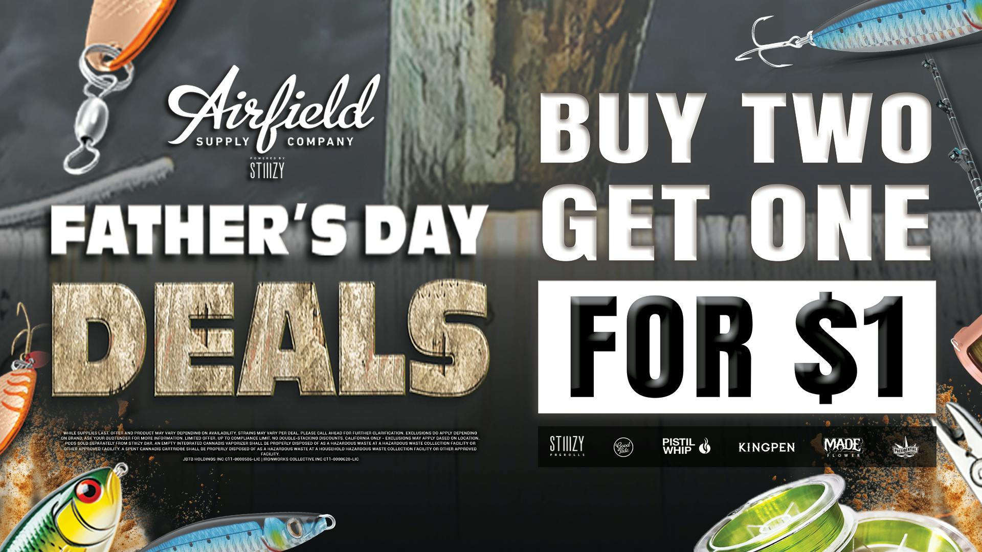 Airfield Supply Company Buy 2 Get 1 for $1