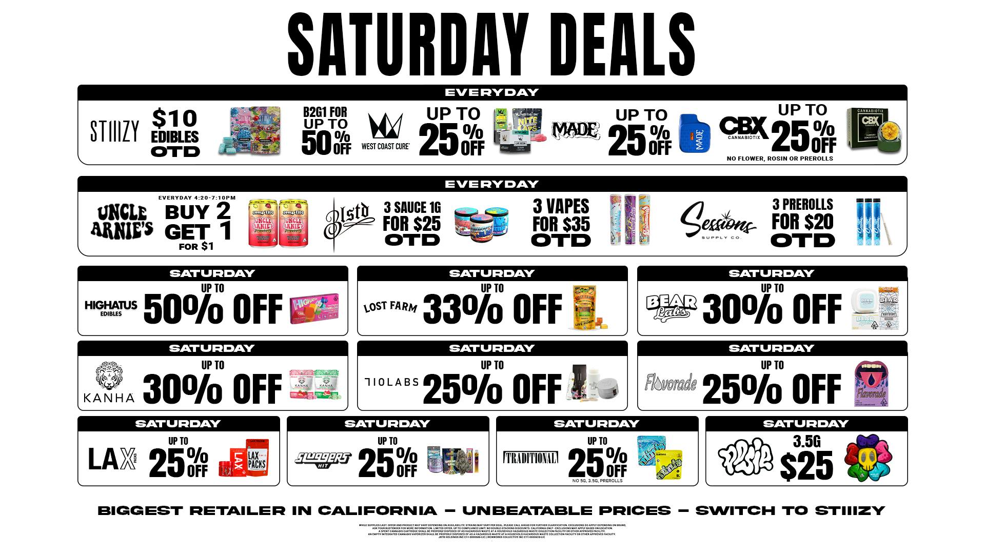 Shryne National City Up to 50% off Saturday's
