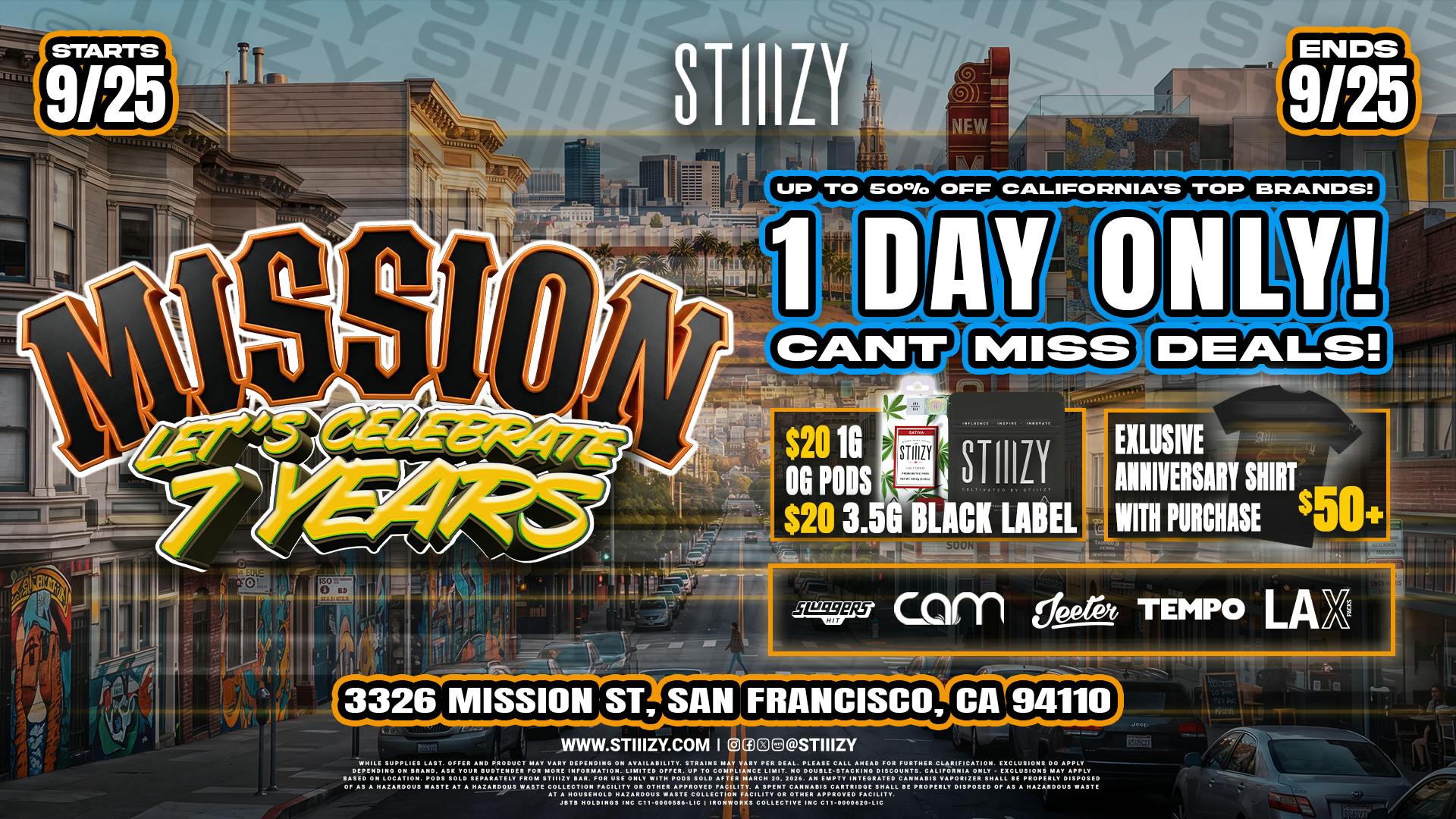 STIIIZY Mission Up to 50% off