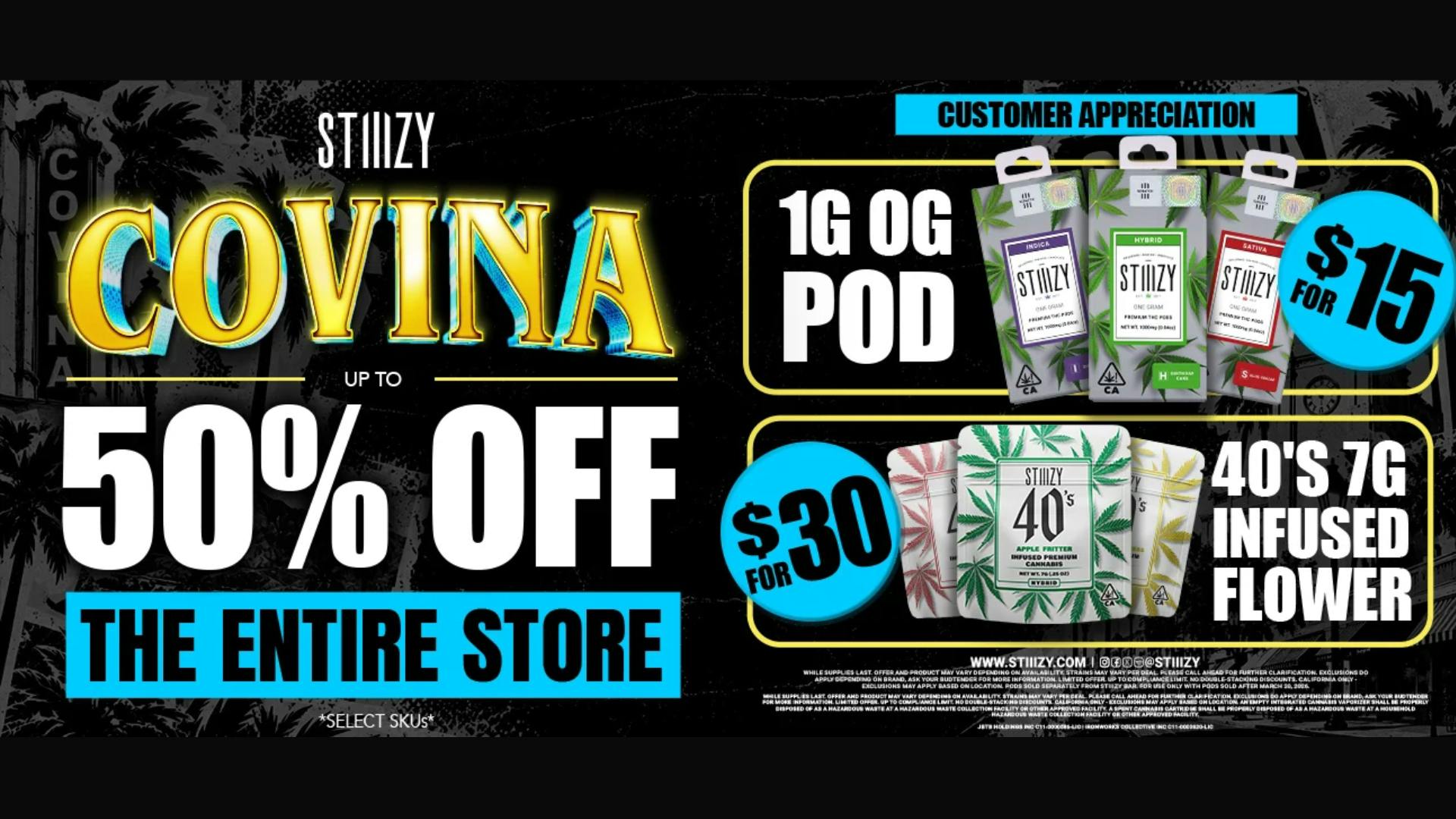STIIIZY Covina Customer Appreciation