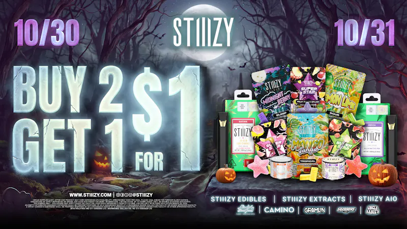 STIIIZY San Bernardino 🎃Buy 2 Get 1 For $1🎃