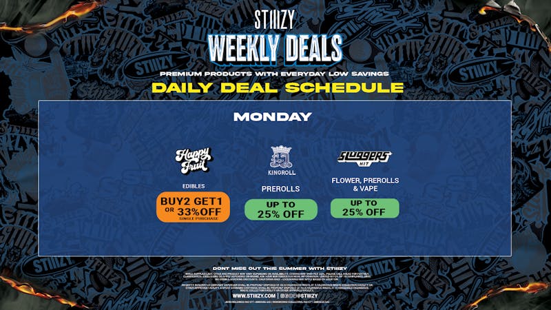 STIIIZY - Hawthorne Q3 Monday Deals V2