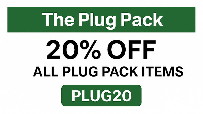 Toke Lane - Buffalo Extra 20% Off All Plug Pack Items