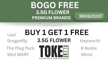 Toke Lane - Buffalo BOGO FREE 3.5G FLOWER