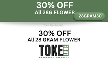 Toke Lane - Buffalo EXTRA 30% OFF ALL 28G FLOWER