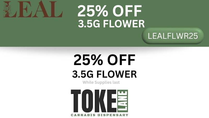Toke Lane - Buffalo 25% Off Leal 3.5 g Flower