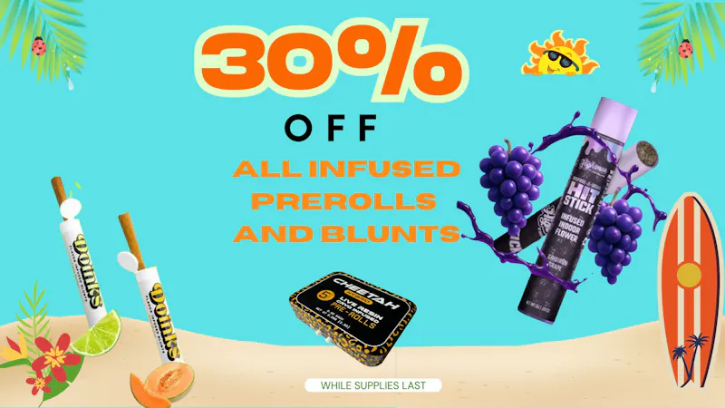 Toke Lane Trenton - Drive Thru & Dispensary 30% OFF ALL INFUSED PREROLLS AND BLUNTS