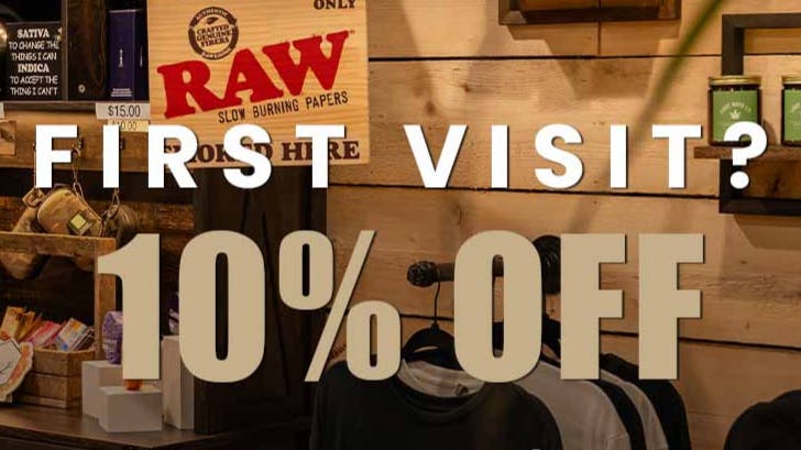 Feels of Green Dispensary First Visit? Get 10% Off In-Store Today