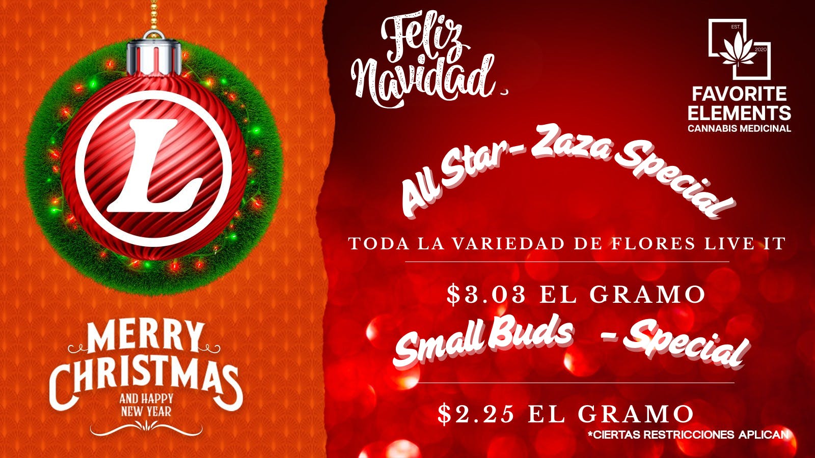 Favorite Elements Cannabis All Stars - Zaza G x $3.03 | Pop G x $2.25 🎁