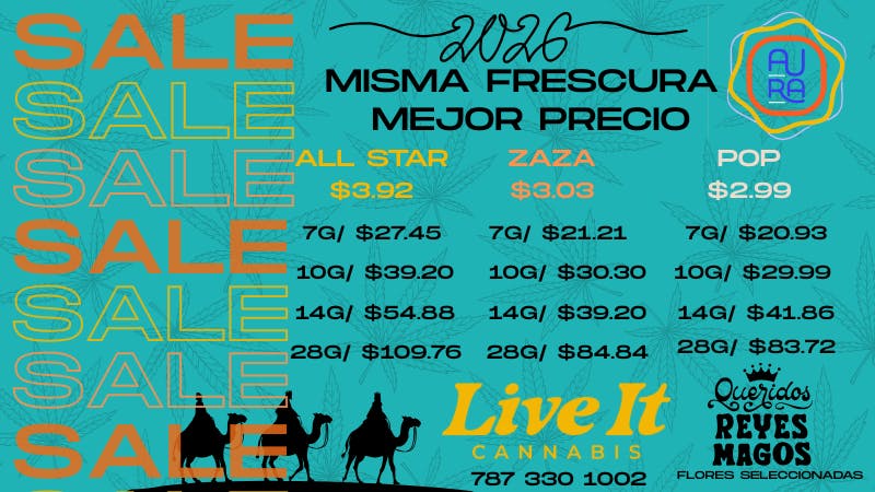 Aura LA FRESCURA NO CAMBIA, EL PRECIO SÍ 💚