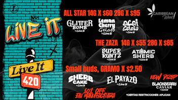 Caribbean Weed 🔥G's desde $2.50 🔥