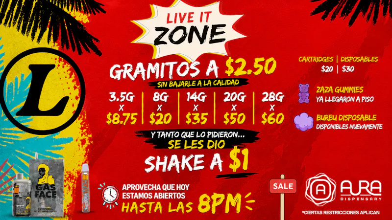 Aura ONZAS DESDE $60