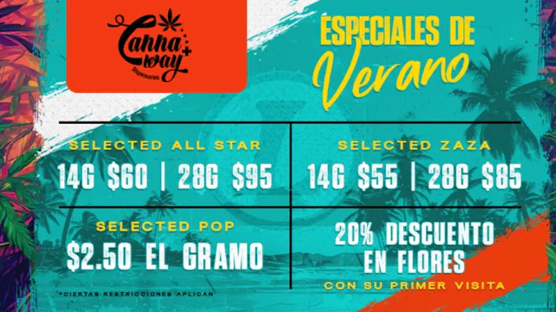 CannaWay 🔥🌴 Gramos desde $2.50 🌴🔥
