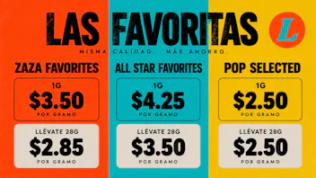 CannaWay Tus Favoritas | G's desde $2.50/g,$3.50/g,$4.25/g