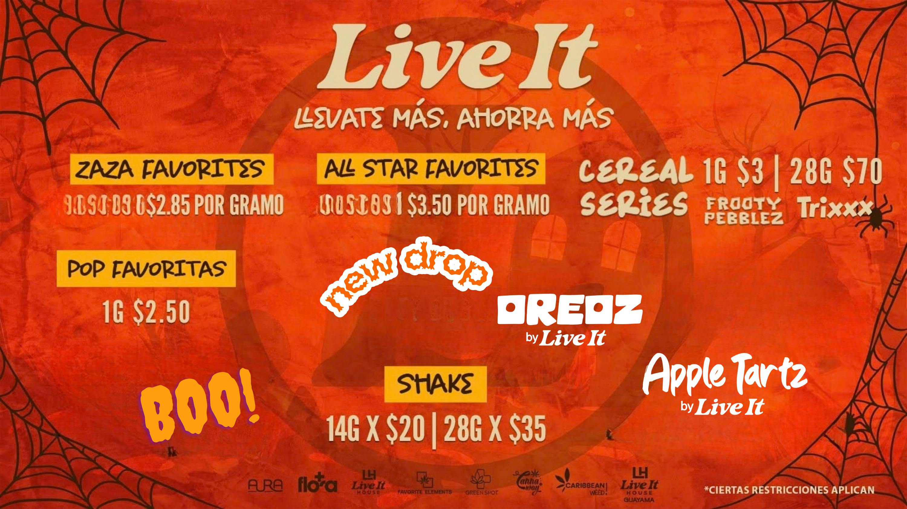 Tree Life Dispensary LIVE IT 🔥G'S DESDE $3.50,$2.85 Y $2.50