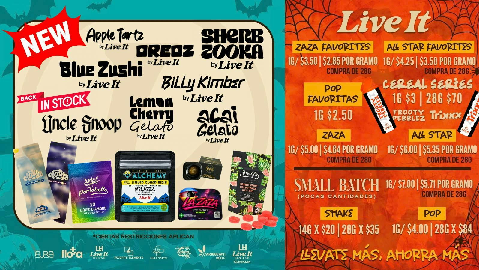 Live It House 👻🎃 ¡OFERTAS DE OTRO MUNDO EN LIVE IT! 💀🔥