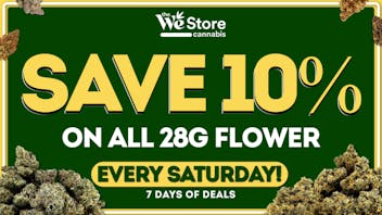 The We Store - Trudeau Dr 10% OFF ALL 28g FLOWER