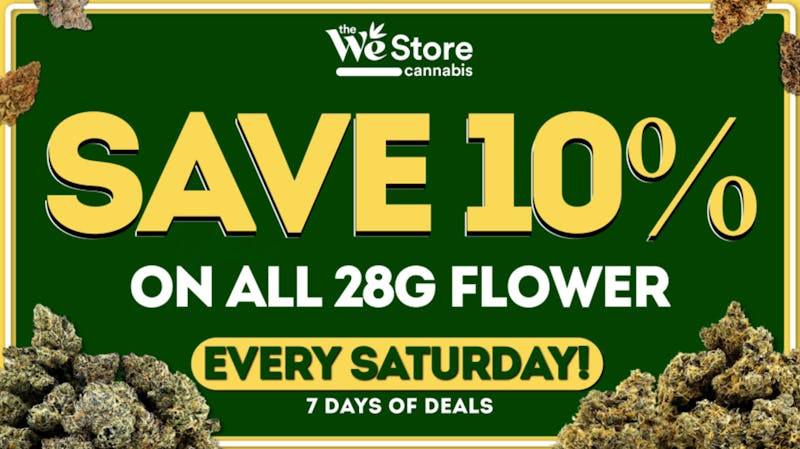 The We Store - DELIVERY 10% OFF ALL 28g FLOWER