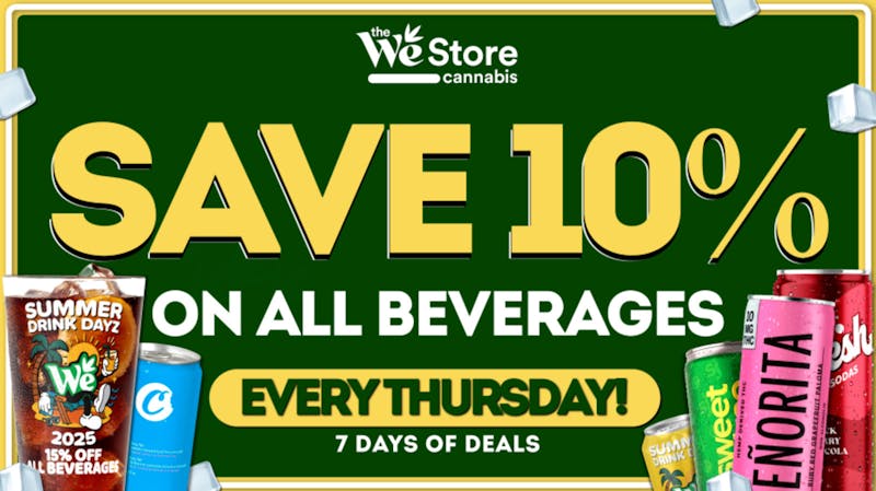 The We Store - DELIVERY 10% OFF ALL BEVERAGES