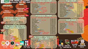 The Health Clinic - Mayaguez FLOWER MENU AND OFFERS