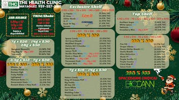 The Health Clinic - Mayaguez MENU DE FLORES (WELCOME DECEMBER)
