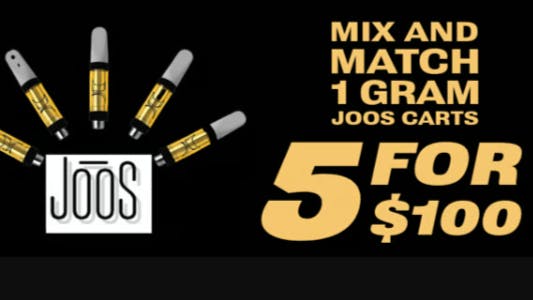 Bisa Lina - Carol Stream 5 FOR $100 1G JOOS CARTRIDGES
