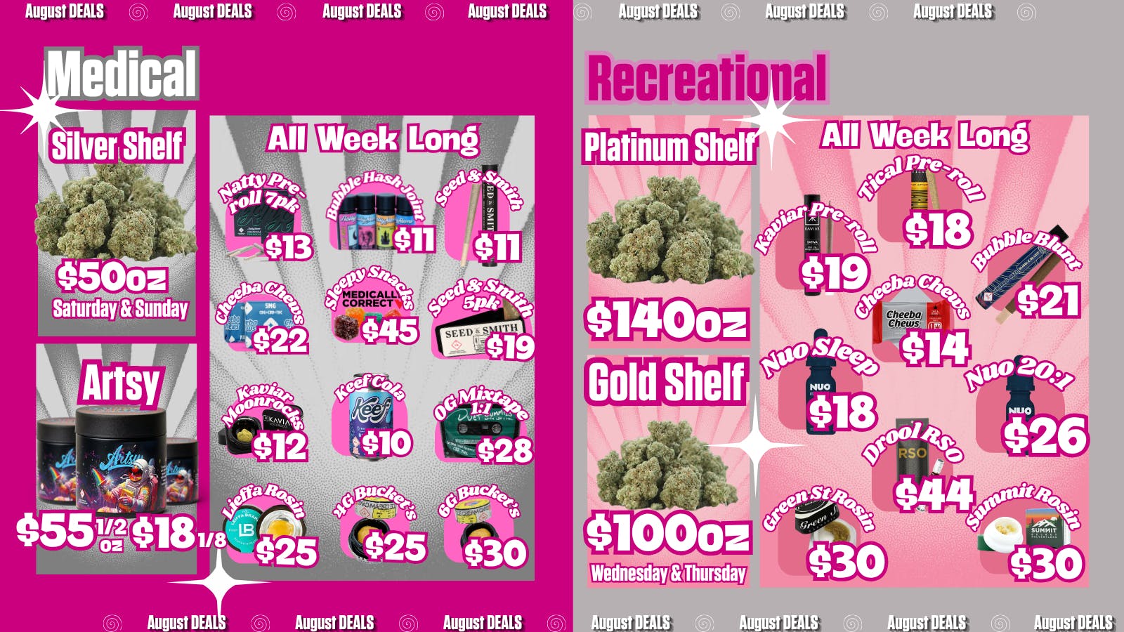 Confidential Cannabis - Broomfield August Deals 2026