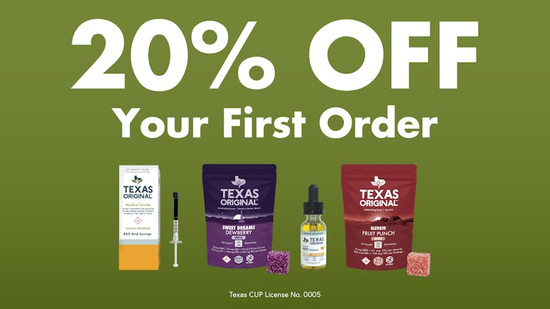 Texas Original - San Antonio 20% Your First Order