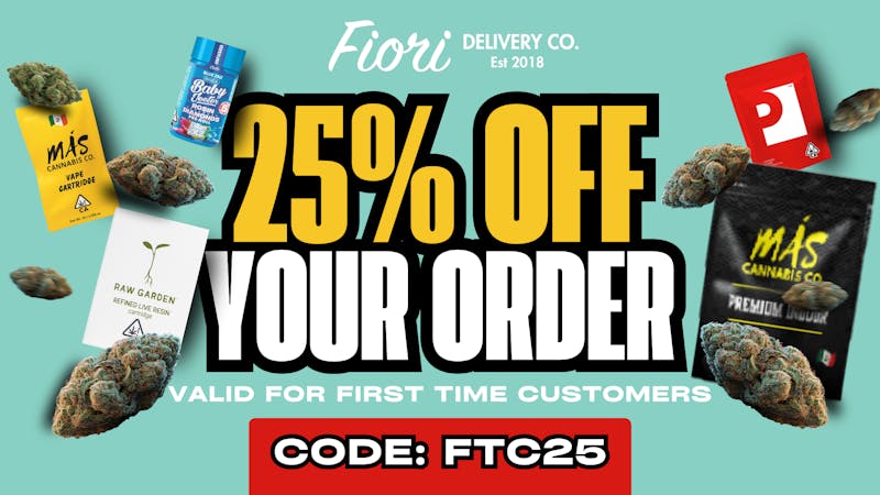 Fiori Delivery 25% OFF ALL FIRST ORDERS!
